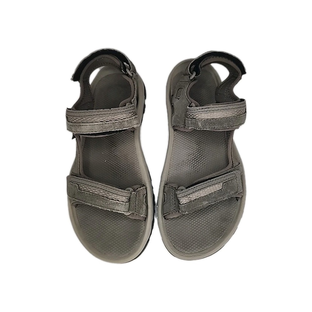 Teva‎ Hudson Bungee Cord Brown Suede Hiking Sandals Men's 9 1002433